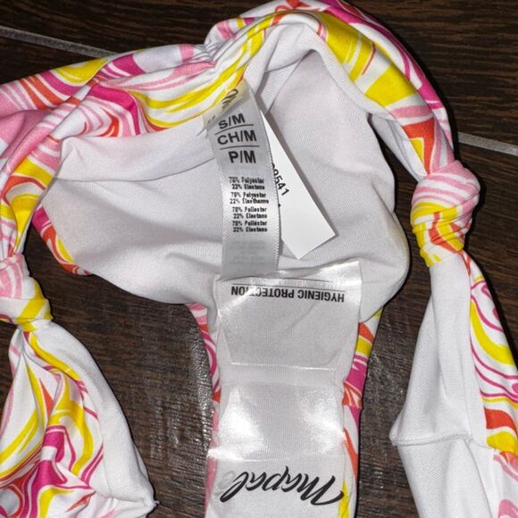 🌴 Mapalé Swirl Print Bikini Set - Size Small - NWT 💖 - Picture 2 of 8